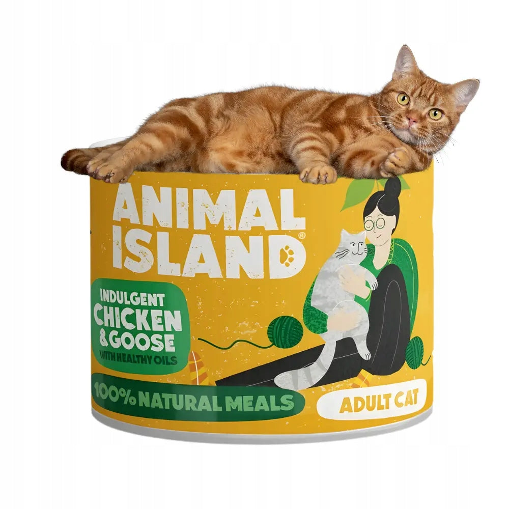 Animal Island Chicken and Goose 200g Wet Cat Food