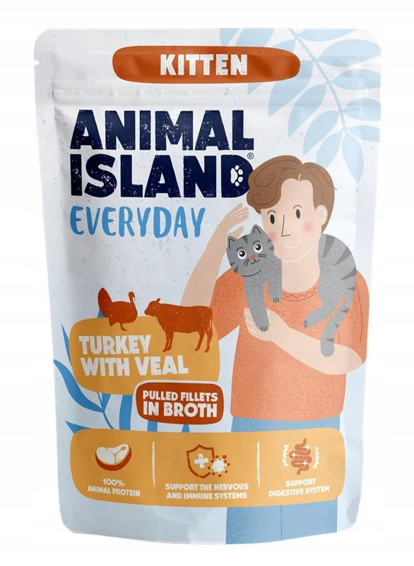 Animal Island wet food mix of flavours 0,085 kg Brand Animal Island