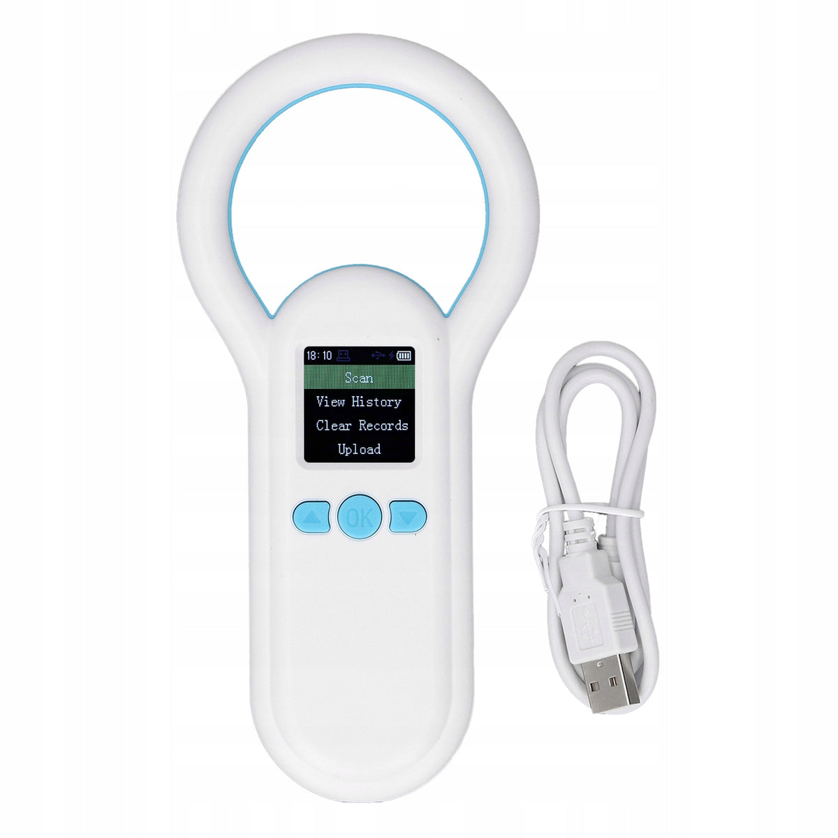 Animal Microchip Scanner 134,2kHz Portable Q9 Reader Brand no brand