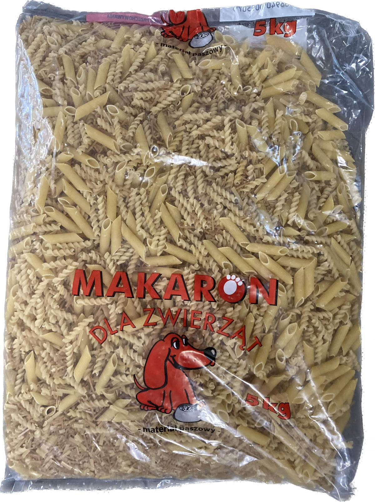 Animal pasta 5 kg mixed Pasta Polish