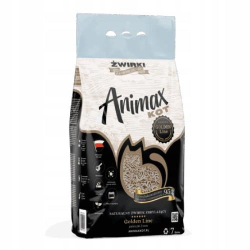 AnimaxKot Golden Line Clumping Litter 3 mm, 7 l