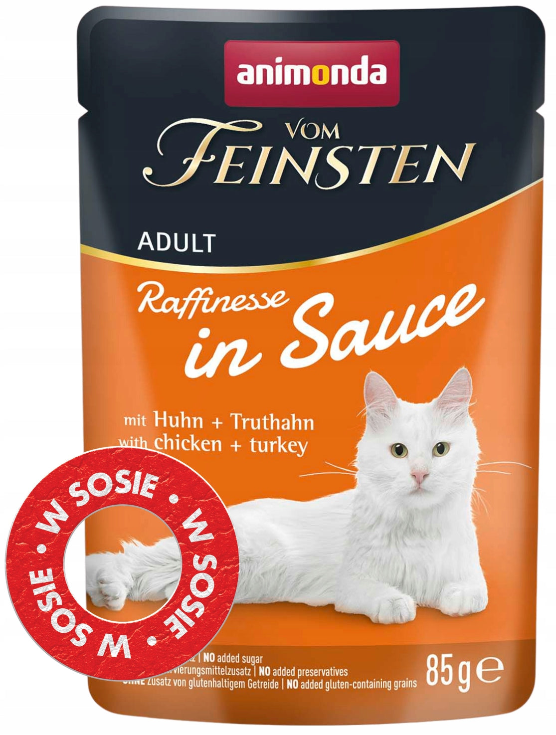 Animonda CAT Raffinesse in sauce sachet 85g - Chicken + Turkey
