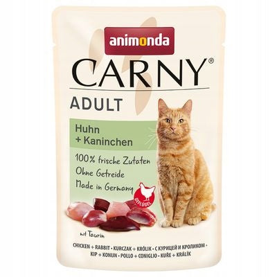 Animonda Carny Geflugel cat sachets mix POULTRY set 8x85g Brand Animonda