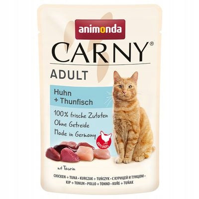 Animonda Carny Geflugel cat sachets mix POULTRY set 8x85g Manufacturer code 4017721830713