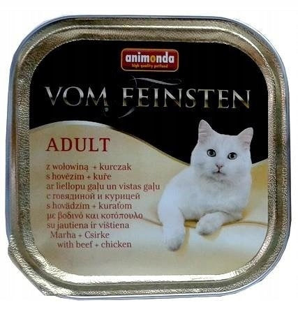 Animonda Cat Adult Beef with Chicken 100g