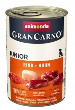 Animonda GranCarno 400g JUNIOR Beef Chicken