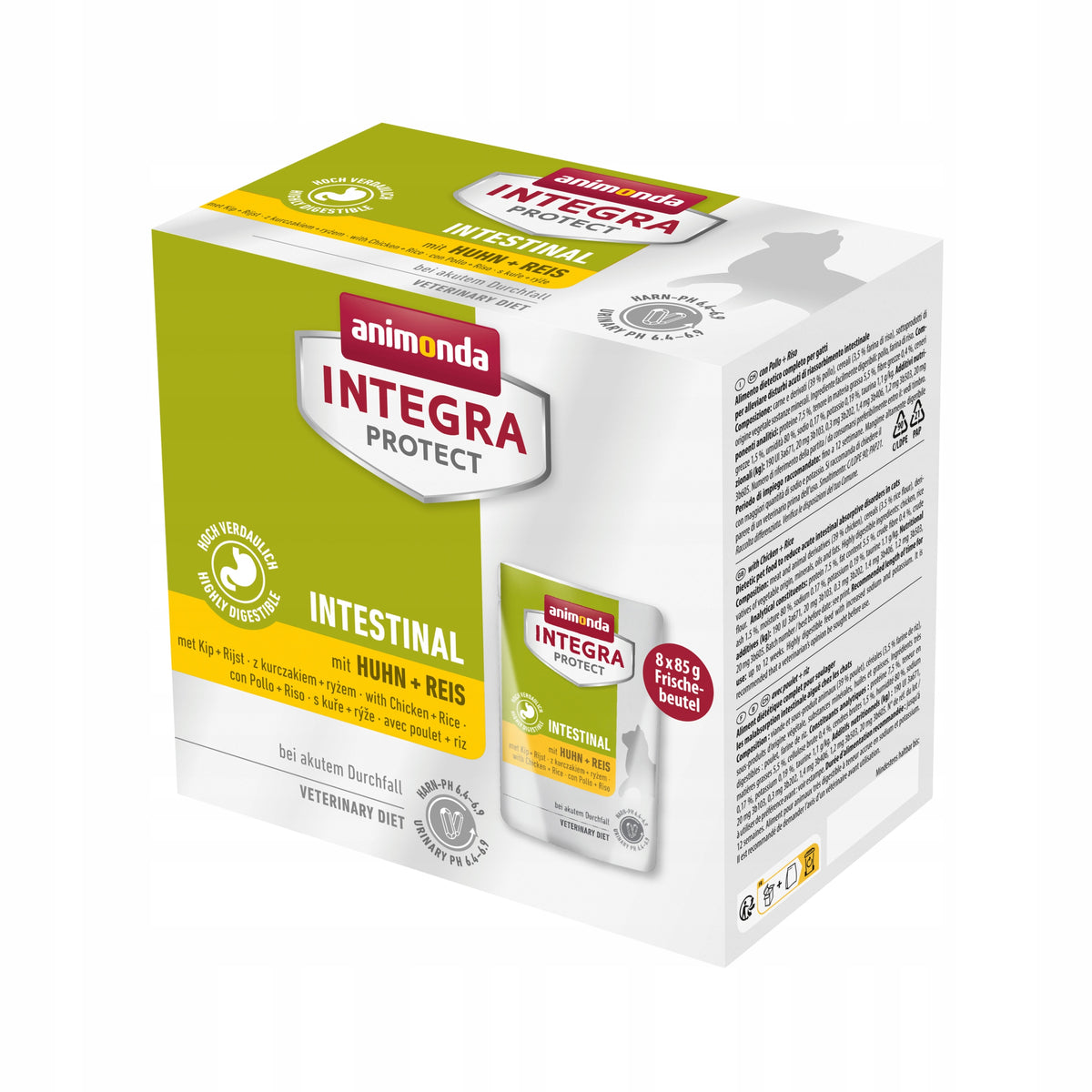 Animonda Integra Intestinal sachet SET 8x85g – Chicken with rice