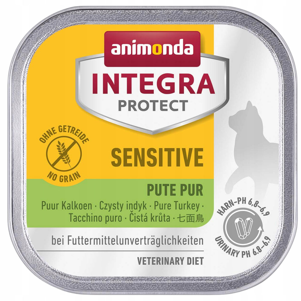 Animonda Integra Sensitive Cat Food Tray 100g – Turkey