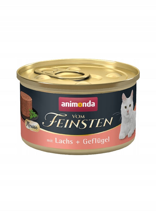 Animonda Vom Feinsten MUS - Salmon and Poultry 85g - WET CAT FOOD