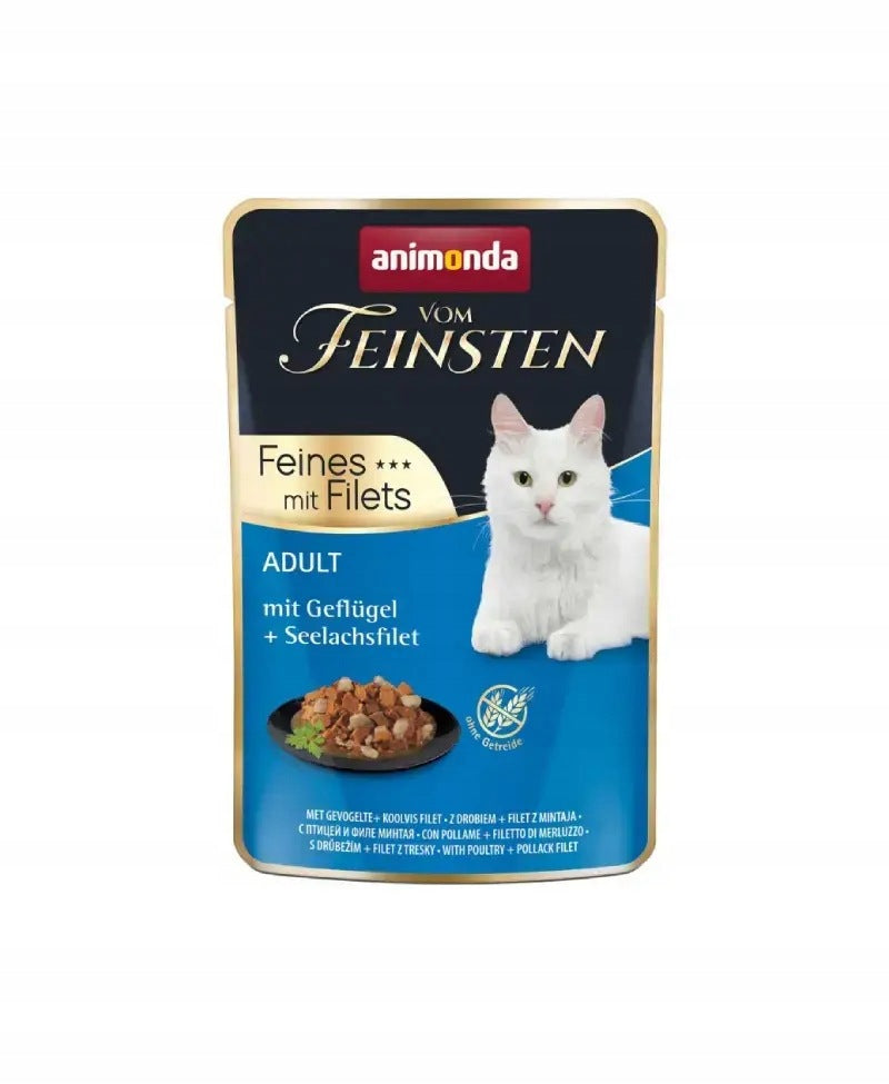 Animonda poultry fillet with mintai 85g cat