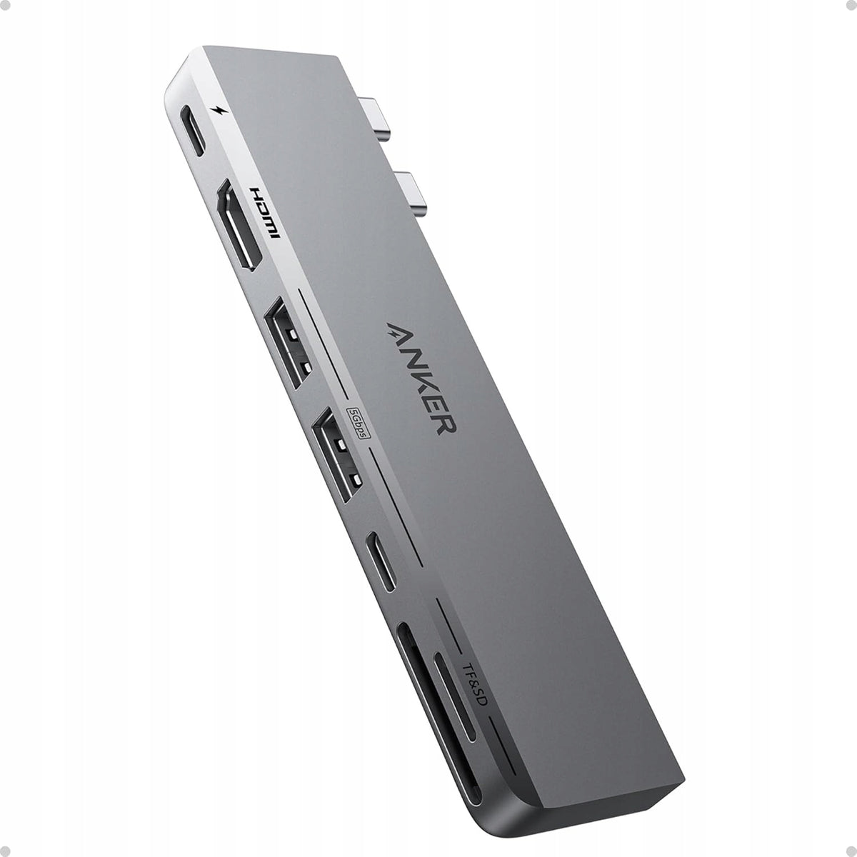 Anker 547 USB-C Hub 7in2 MacBook Air Pro MagSafe 5K 4K 40Gbps