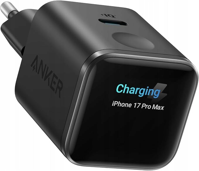Anker Nano Charger USB-C 45 W Smart Charger with LCD Display