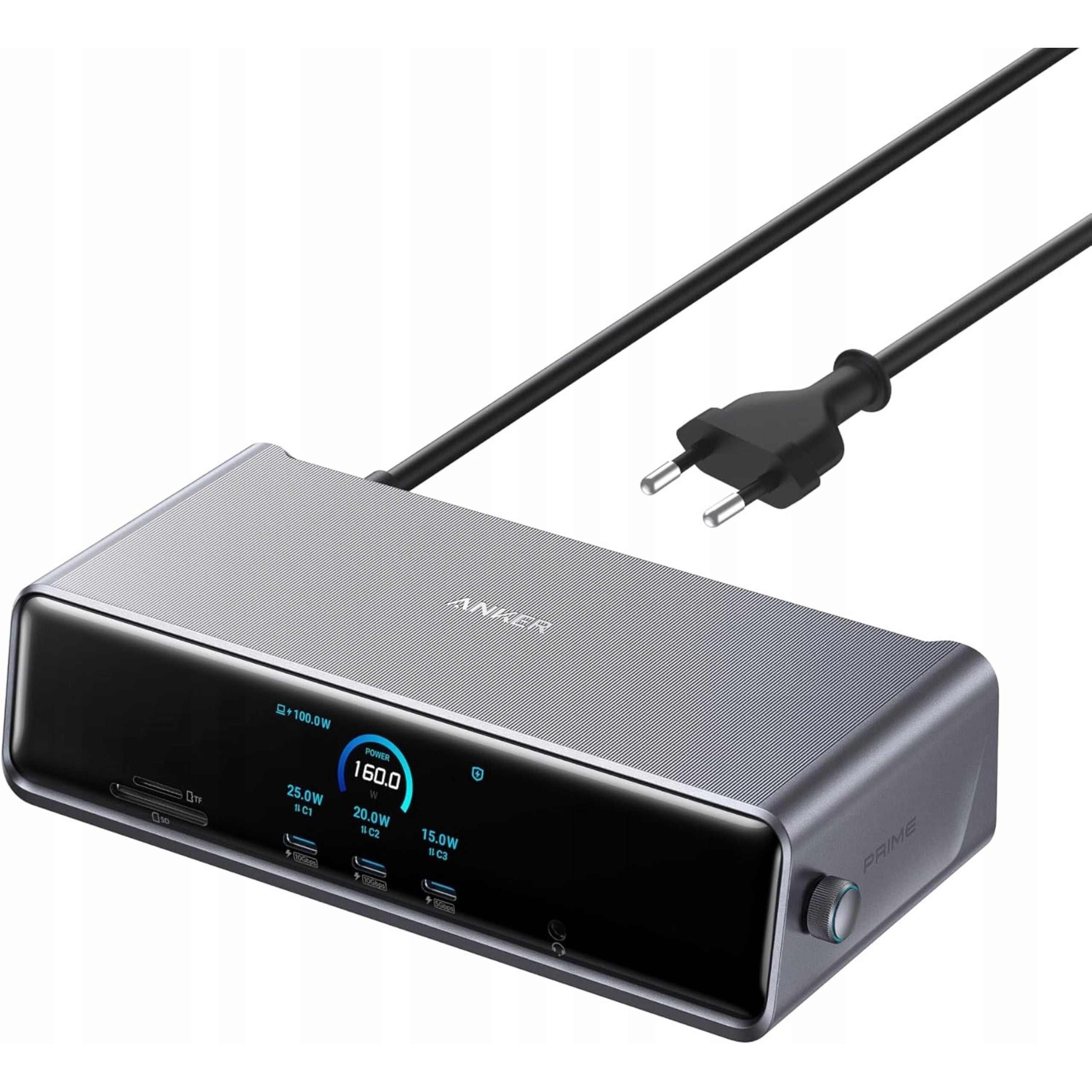 Anker Prime DL7400 14in1 DisplayLink 4K 140W 2.5Gbps Docking Station
