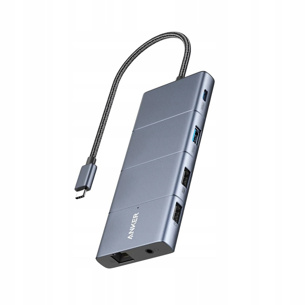 Anker USB Type-C Interface Hub 10000 Mbit/s Grey