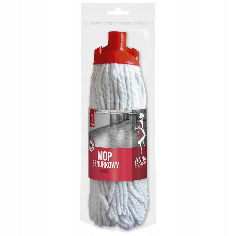 Anna Zaradna Absorbent String Mop COLLECTS mud dust MOP MAXI ABSORBENT 1pc.