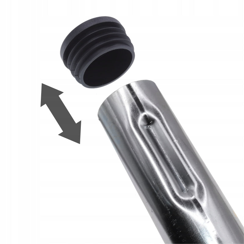 Antenna mast 3m folding 2 x 1,5m galvanized steel 300cm cap Luxon Manufacturer code M0300