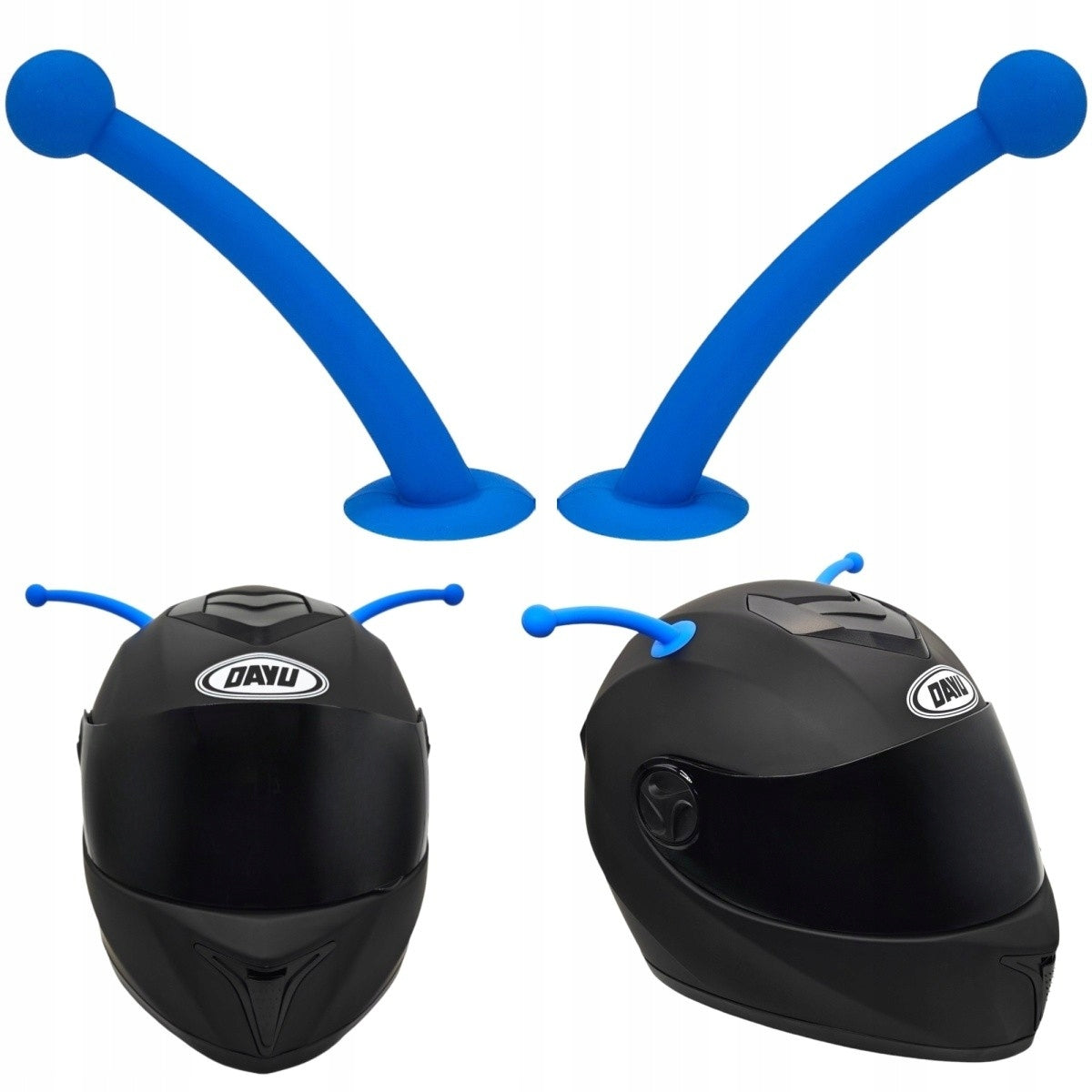 Antennas, helmet antennas flexible 2pcs Blue Manufacturer no brand