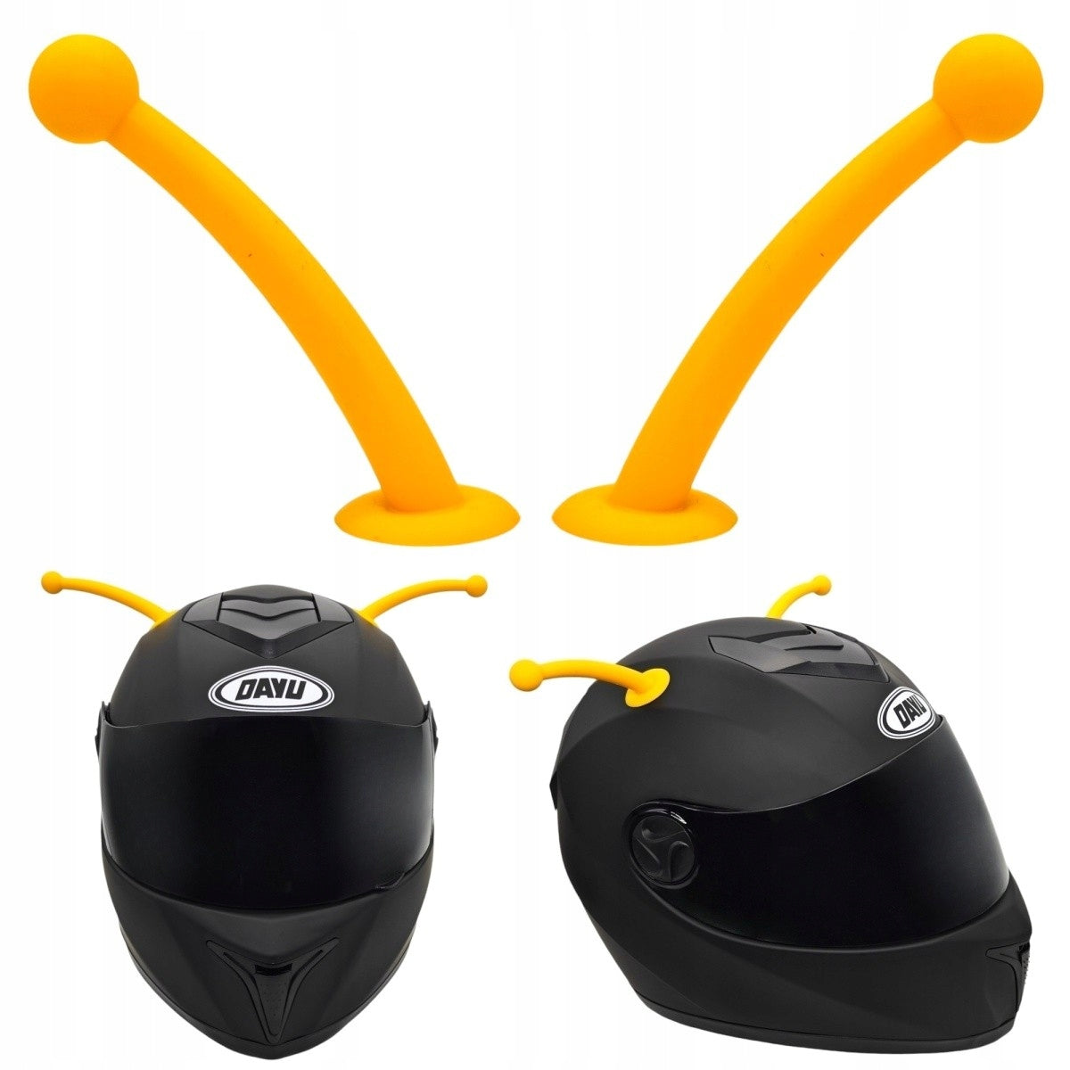 Antennas, helmet antennas flexible 2pcs Yellow Manufacturer no brand