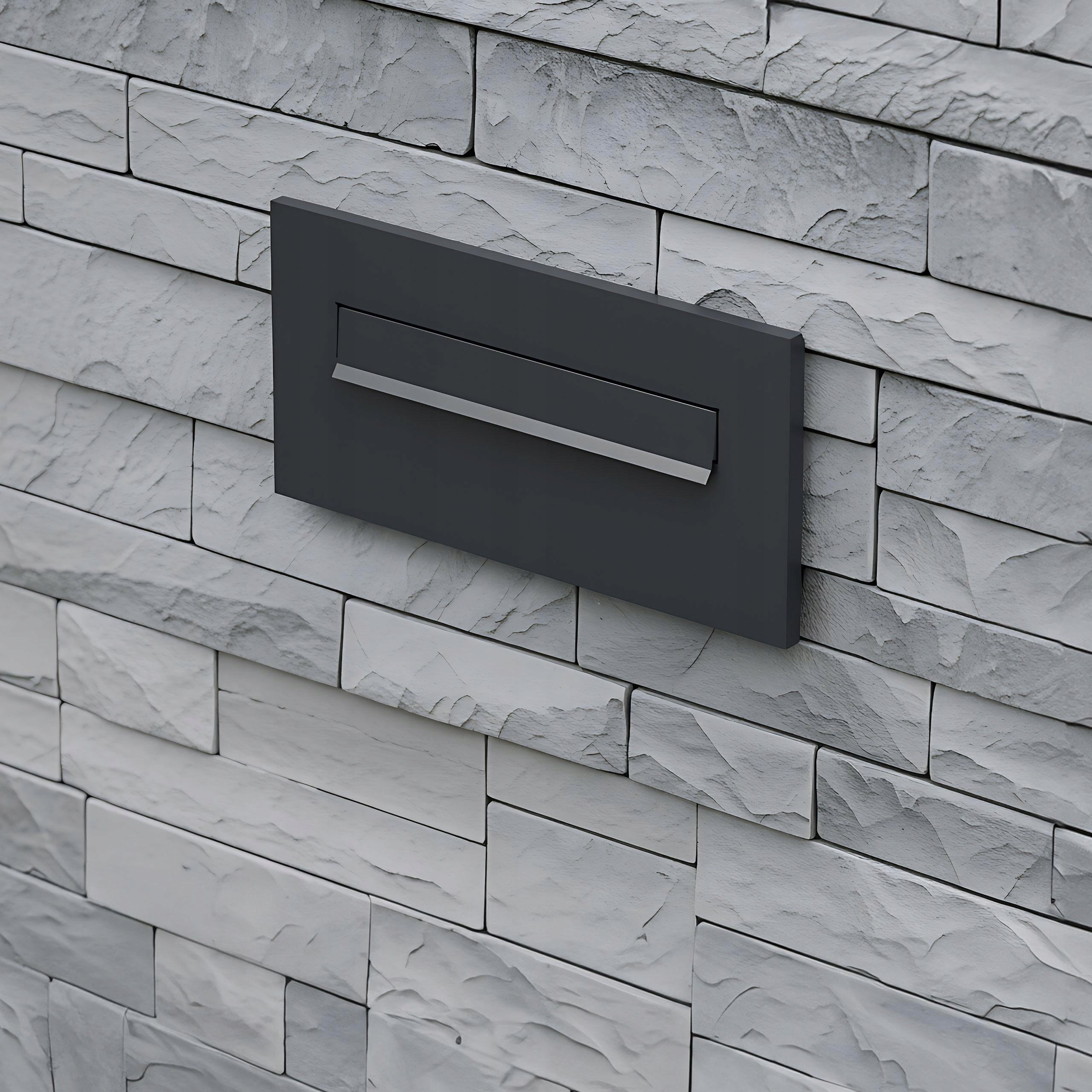 Anthracite through letterbox Sillar for inserting the slot EAN (GTIN) 5902668096522
