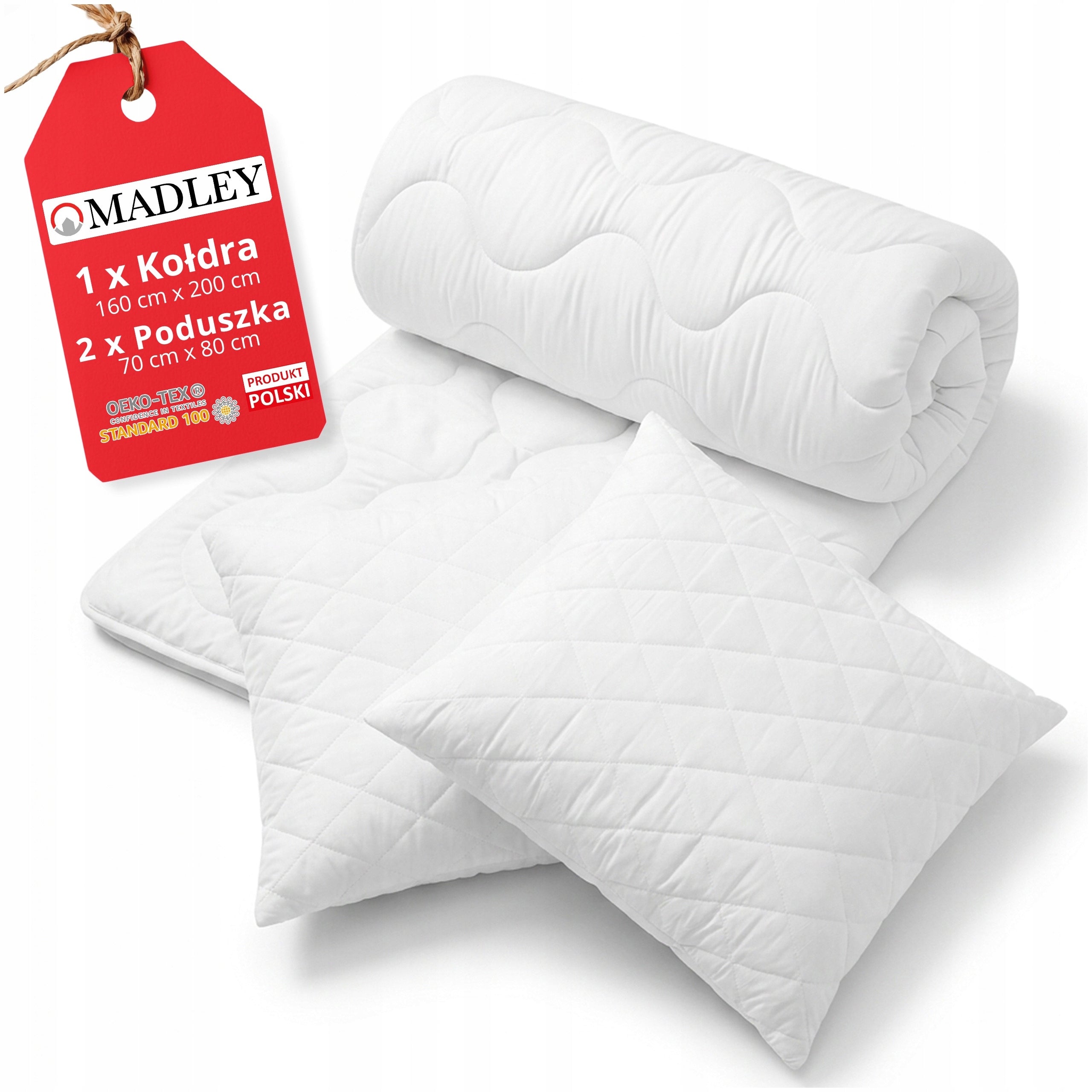 Anti-Allergic Quilt Year-round 160x200 + 2 Pillows 70x80 Premium Set