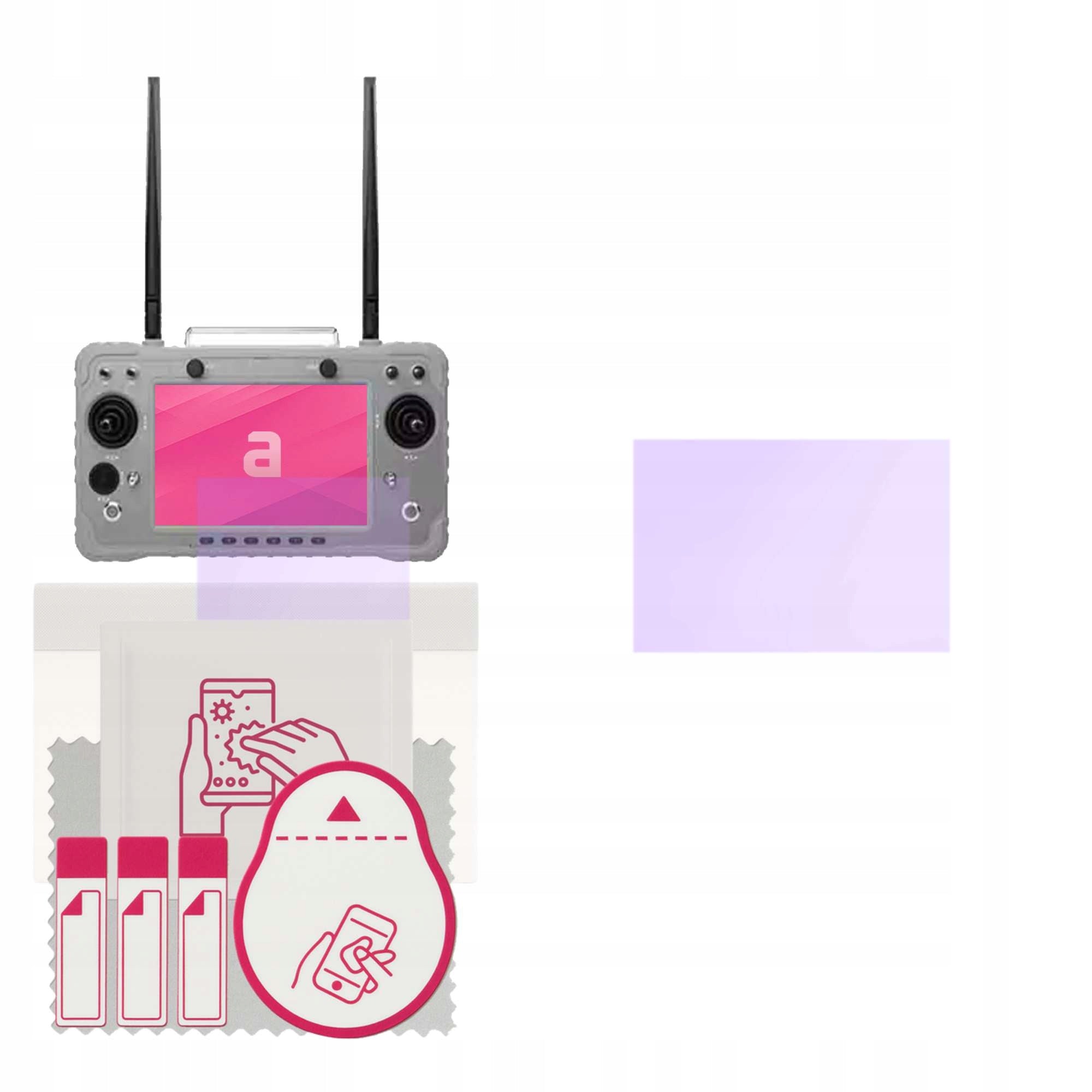 Anti-Blue 9H Screen Hybrid Glass for Skydroid G16