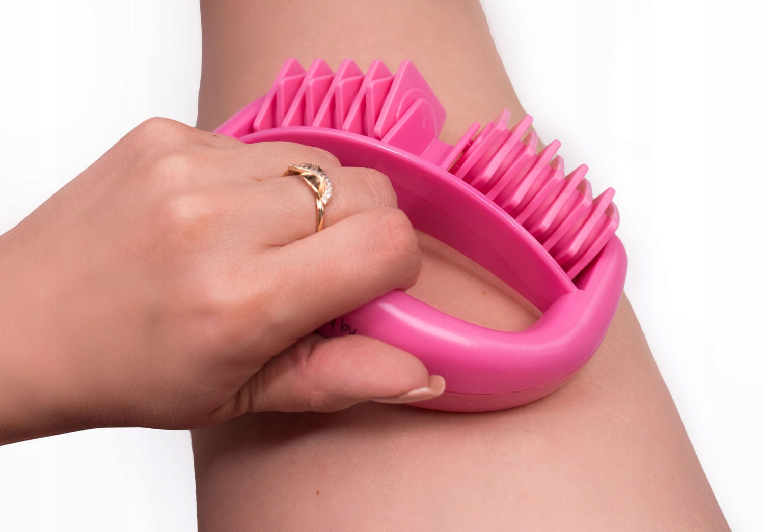 Anti-Cellulite Body Massager ROLLER Lash Brow pink Color pink