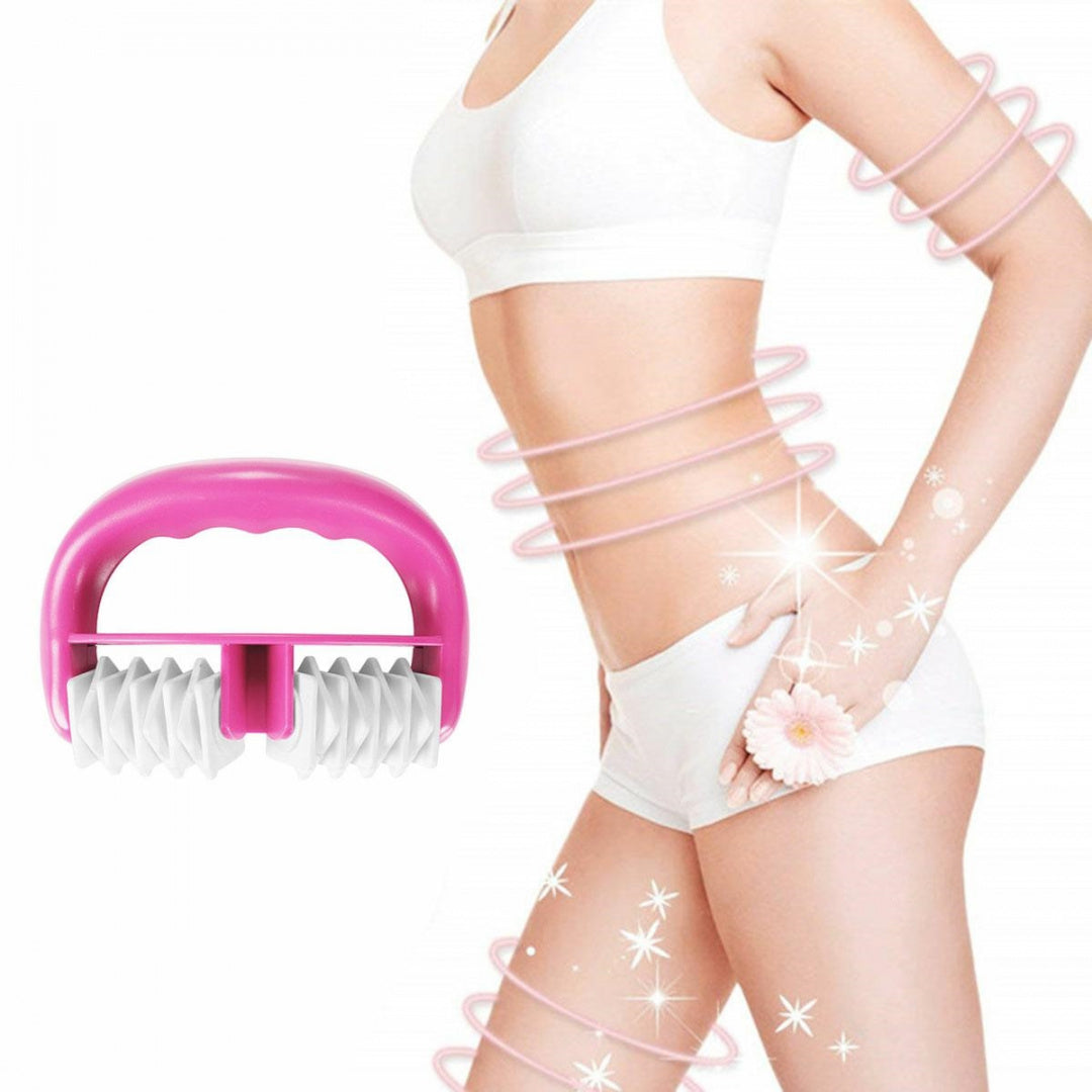 Anti-Cellulite Body Massager Roller Massage Color pink