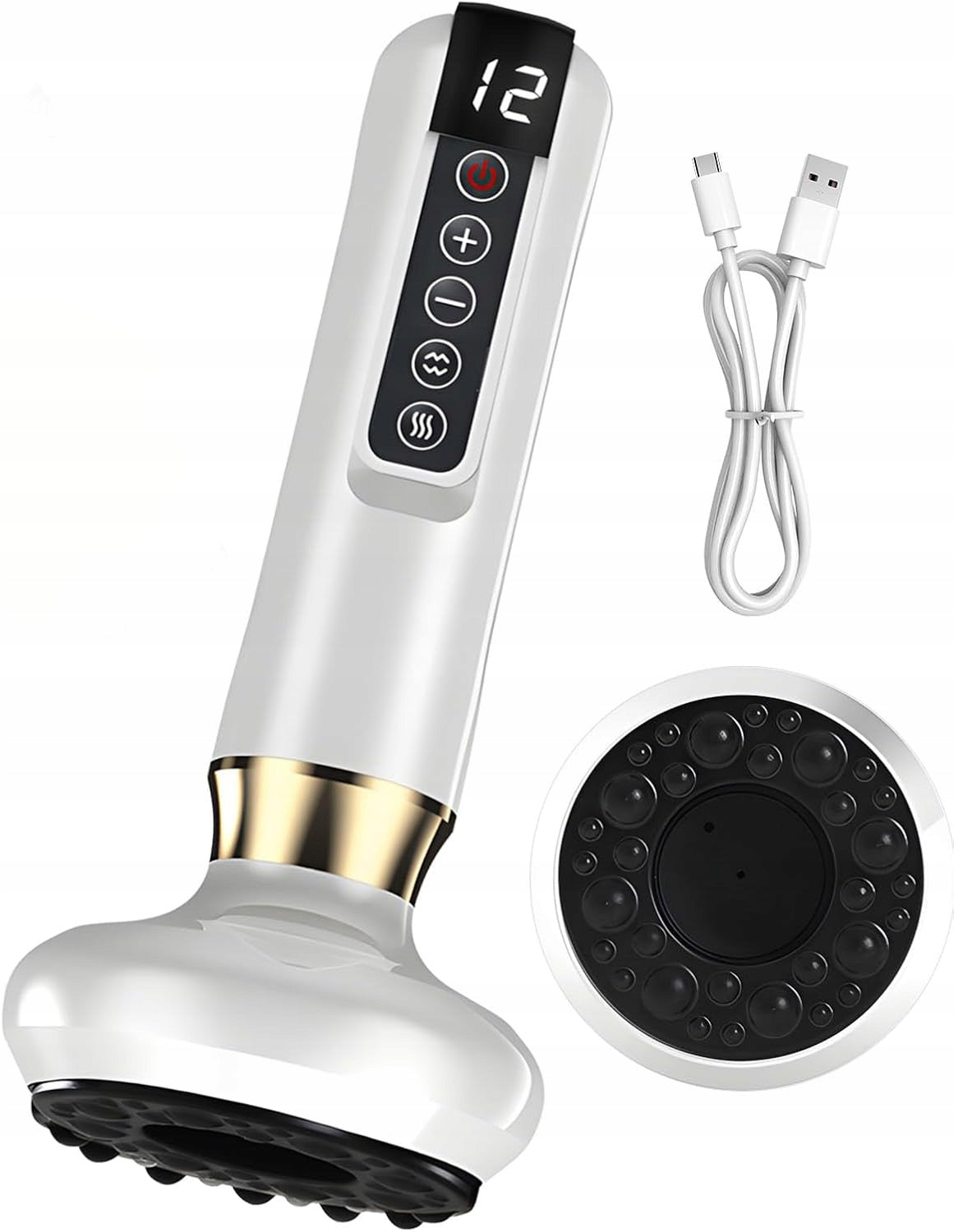 Anti-Cellulite Massager Electric Vacuum Bubble USB 12 Programs