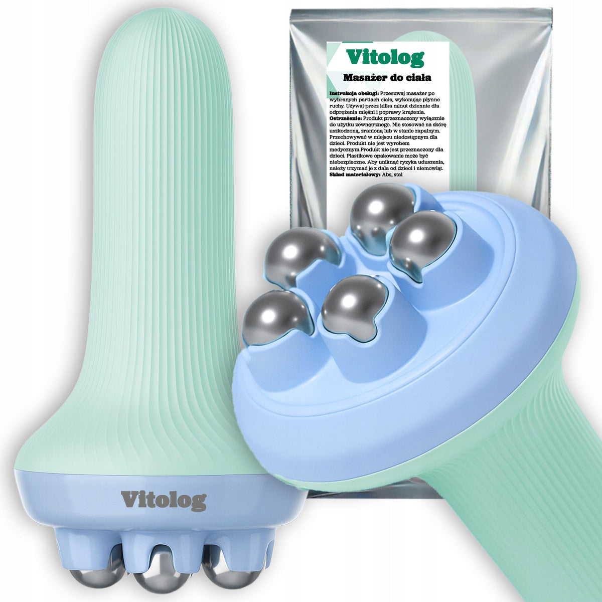 Anti-Cellulite Massager for Body Massage Roller Legs Thigh Abdominal Buttocks
