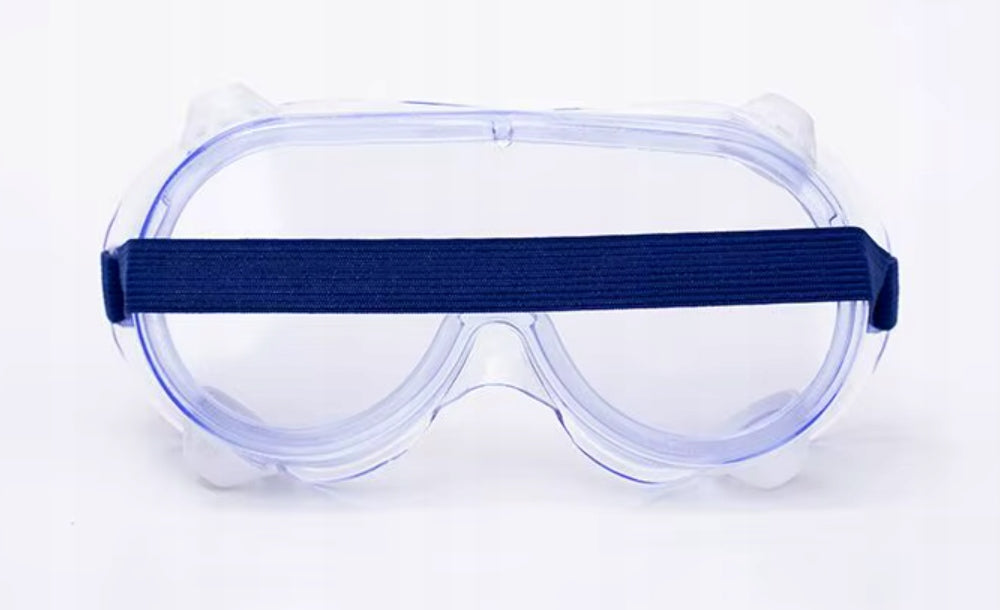 Anti-Chipping Safety Glasses WORK GOGGLES Panoramic Colorless Health and Safety Brand KING BHP