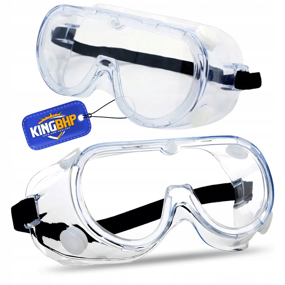 Anti-Chipping Safety Glasses WORK GOGGLES Panoramic Colorless Health and Safety