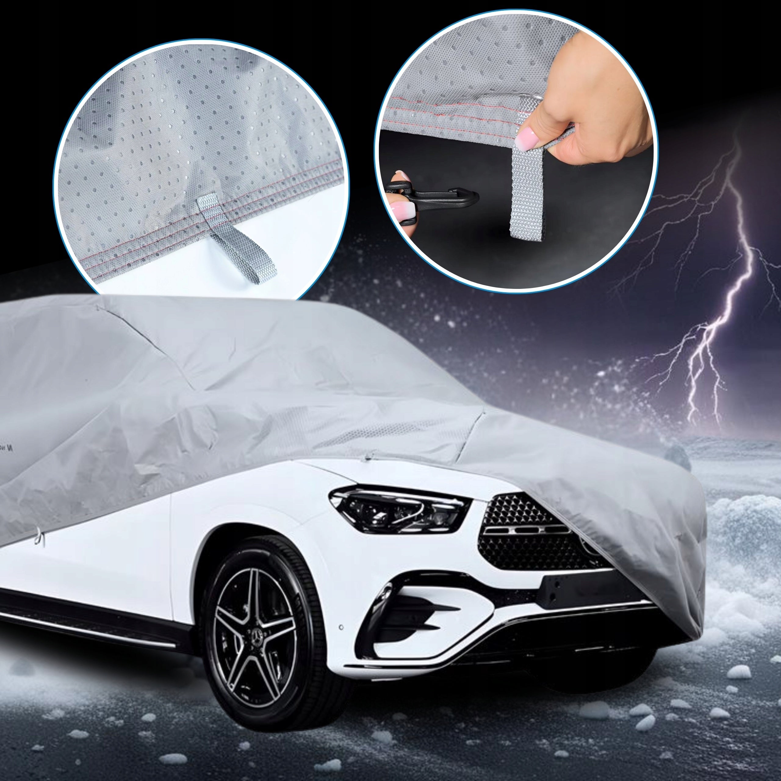Anti-Hage Car Cover Anti-Hail M2 SUV Grad Tarpaulin Manufacturer Nava Group