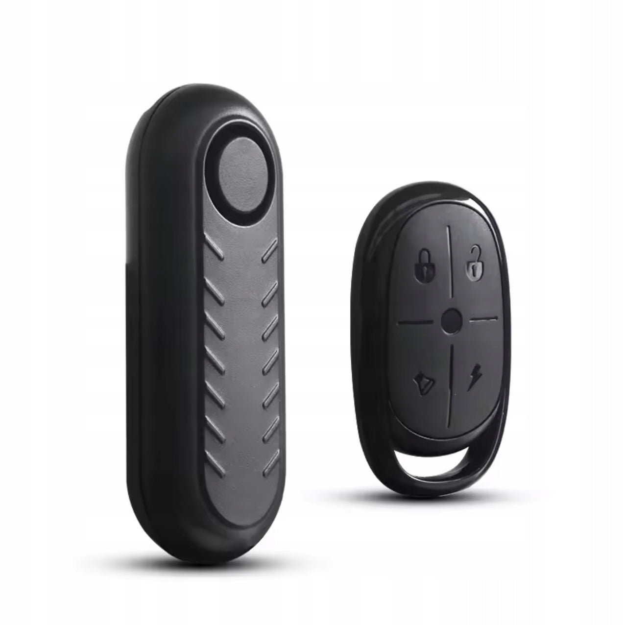 Anti-Theft Alarm Bicycle Tilt Sensor Remote Control Loud IP55 SOS Color black
