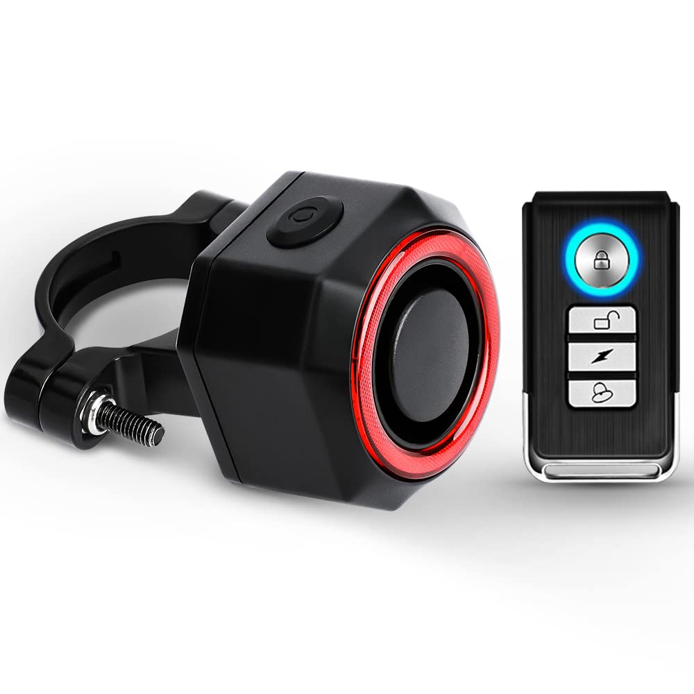 Anti-Theft Bicycle Alarm for Remote Control with Remote Control for Electric Bike Packaging status original