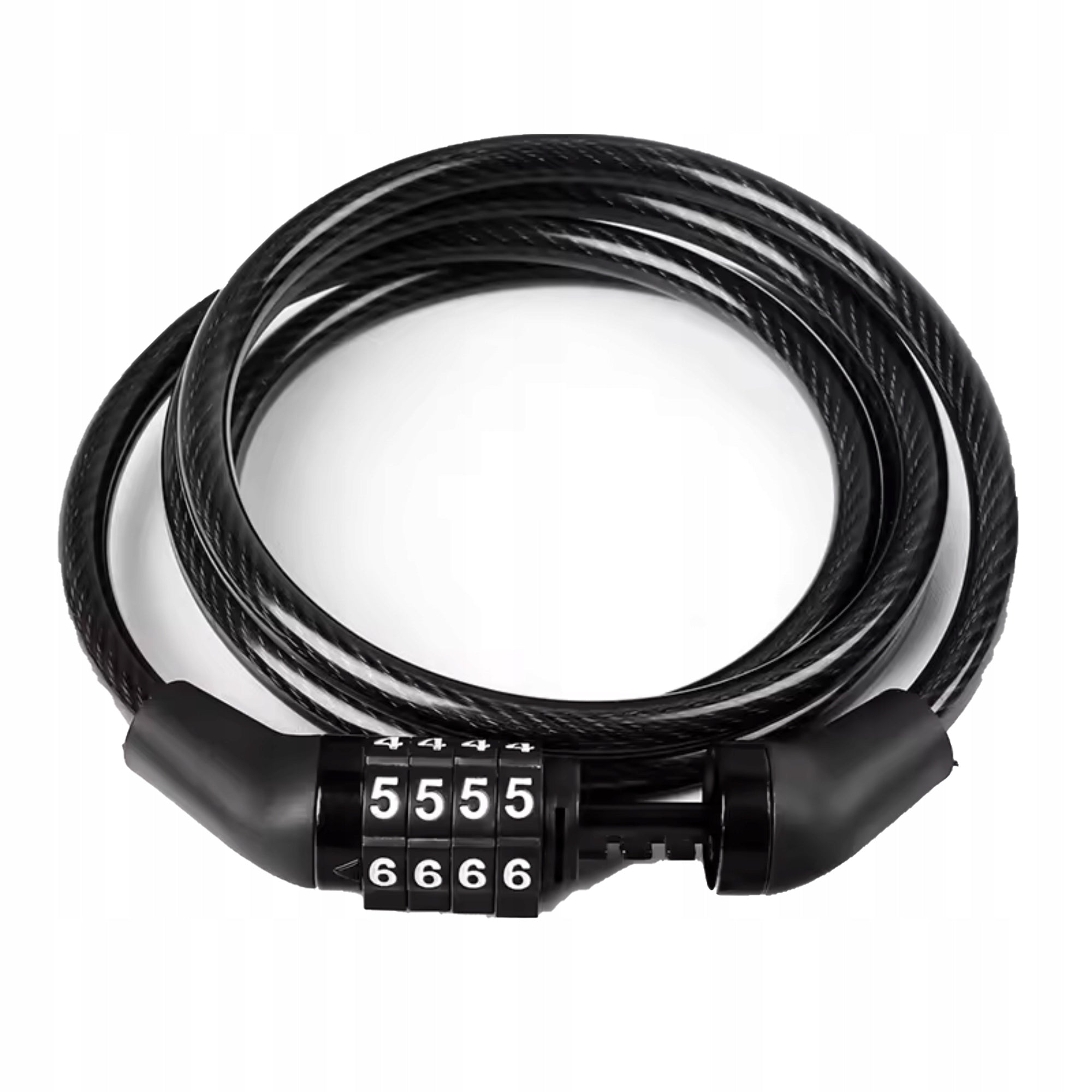 Anti-Theft Padlock For Bike Motorcycle Code Cipher 4 Digital Cord Cable