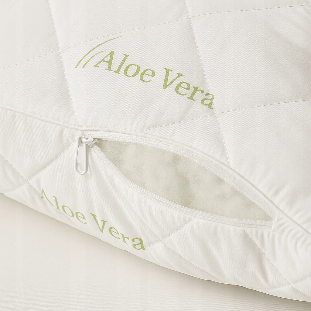 Anti-allergic Aloe Pillow 2pack 70X80 |SLEEP BETTER| Polish Quality Manufacturer code 2X-POD-ALO2-70X80
