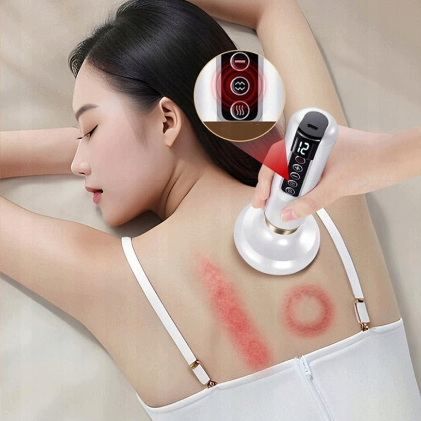 Anti-cellulite massager with Chinese bubble function Humanas DermaSmooth white Packaging status original