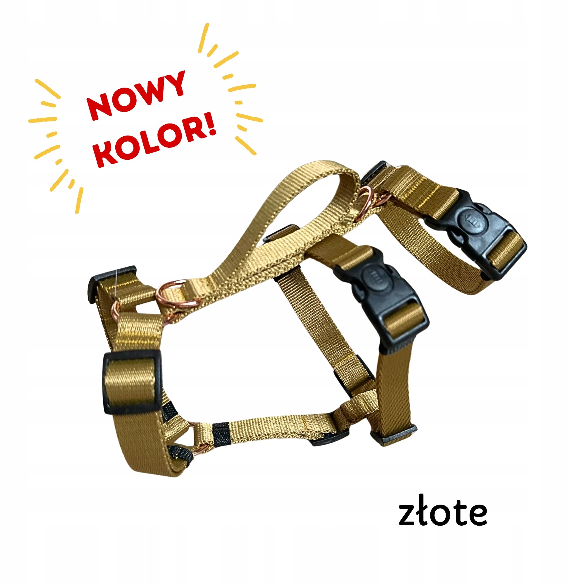 Anti-escape harness for fearful dog S/M, Handle+ADDRESS -DRAPULA Brand Drapula