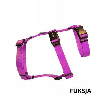 Anti-escape harness for fearful dog S/M with ADDRESS CARD on buckle -DRAPULA Kind other