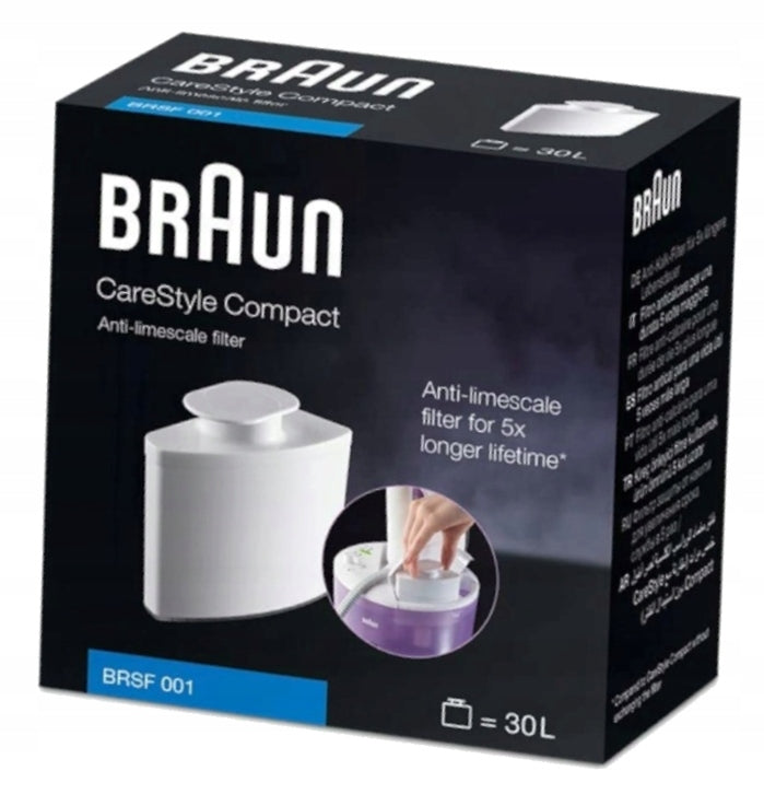 Anti-lime filter for iron, steam generator Braun BRSF001 CareStyle