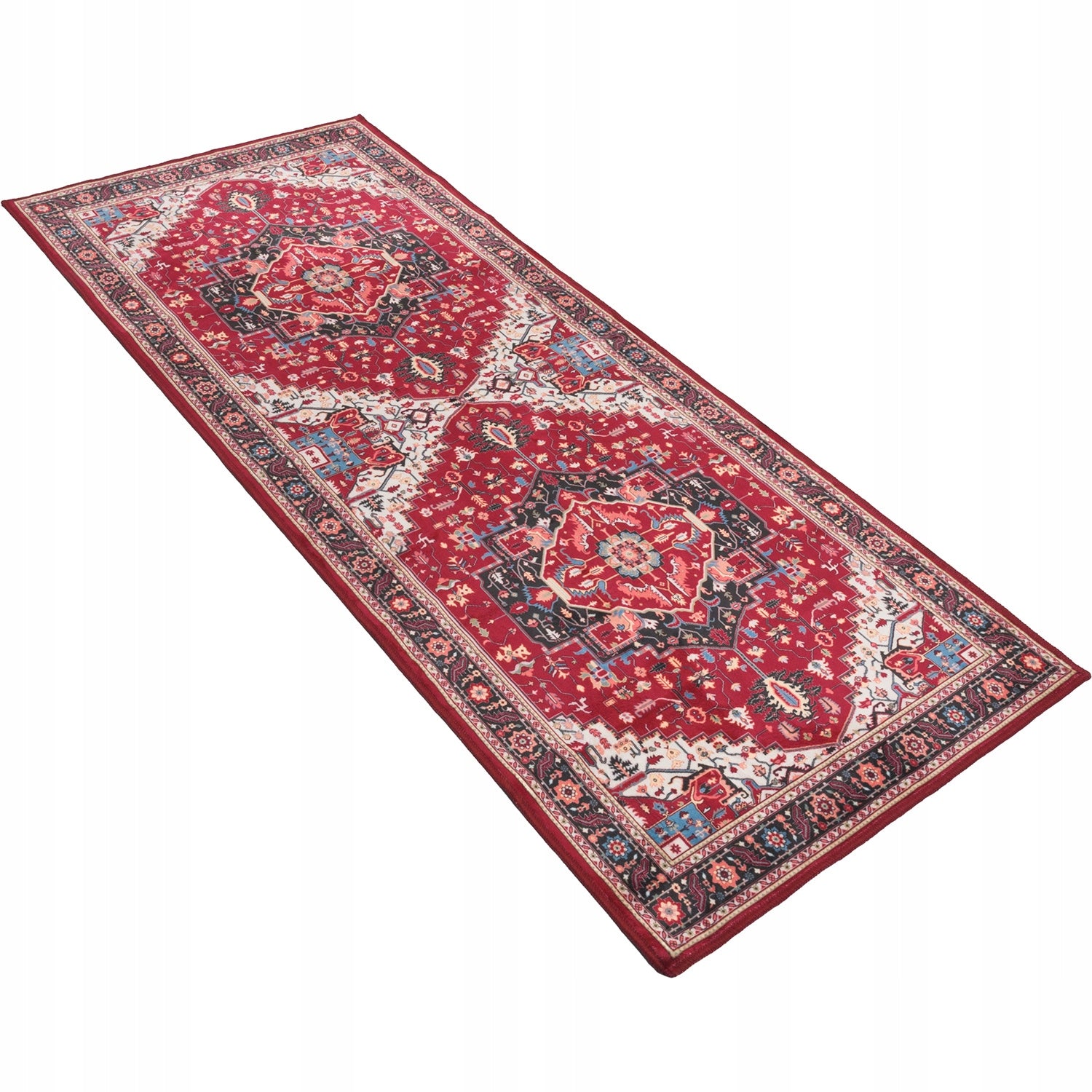 Anti-slip Walkway for Washing 80x200 Vintage Elegant Classic Red Packaging status original
