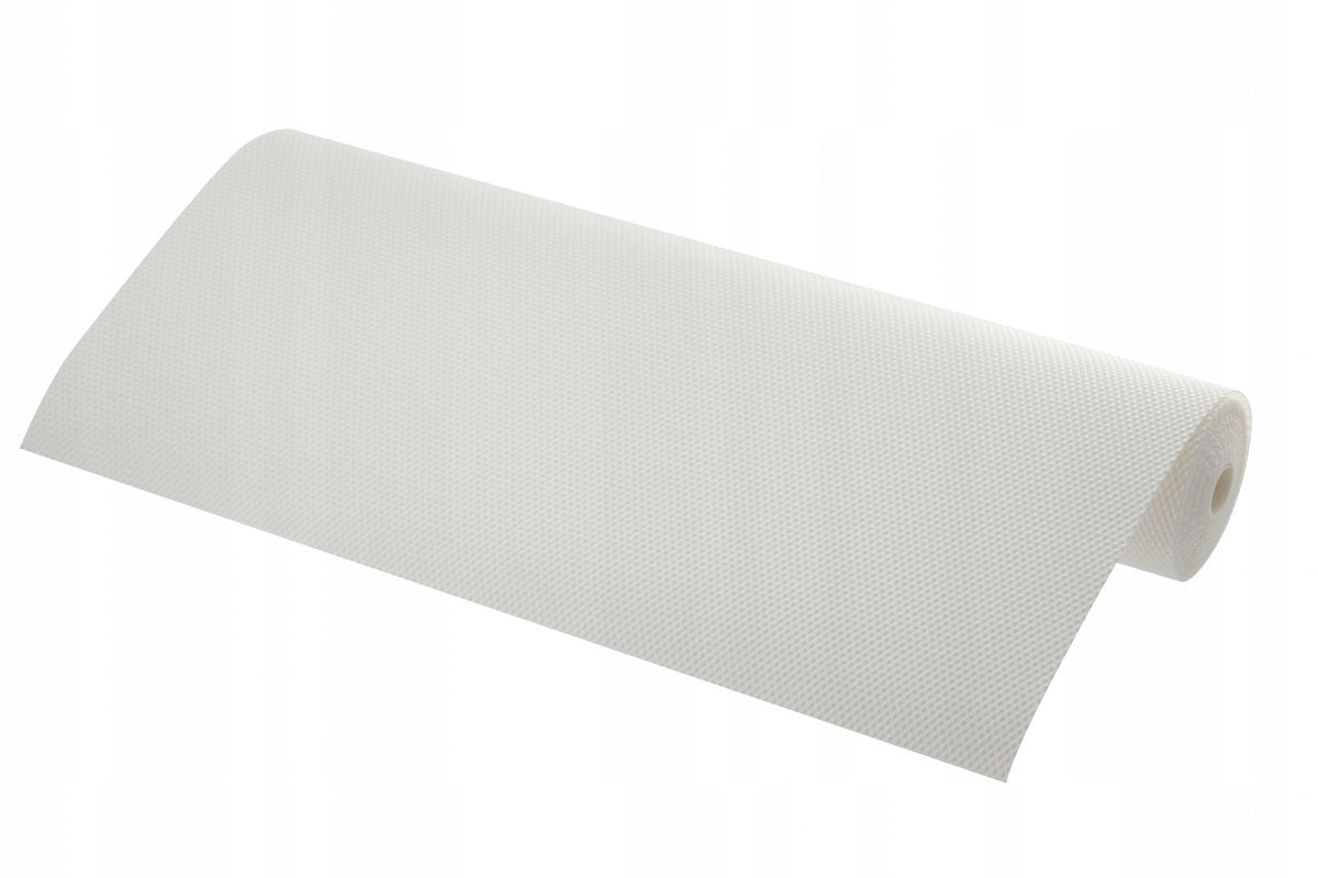 Anti-slip mat GTV for drawers, white, 480mm x 5m MA-MATA-1-10