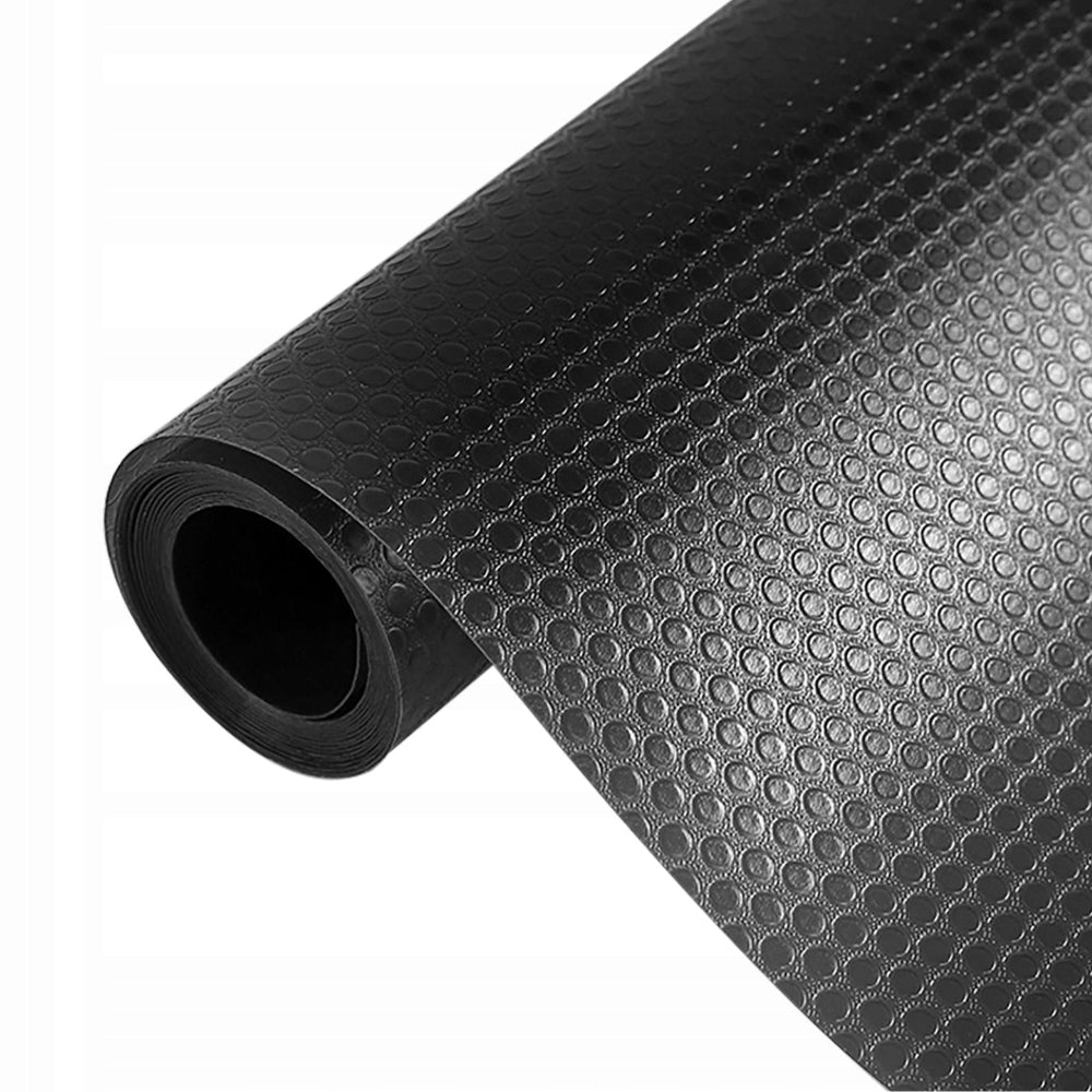 Anti-slip mat black 500x50cm thick and flexible for garage tool Manufacturer code MATA ANTYPOŚLIZGOWA TRANSPARENTNA SZUFLAD 5M