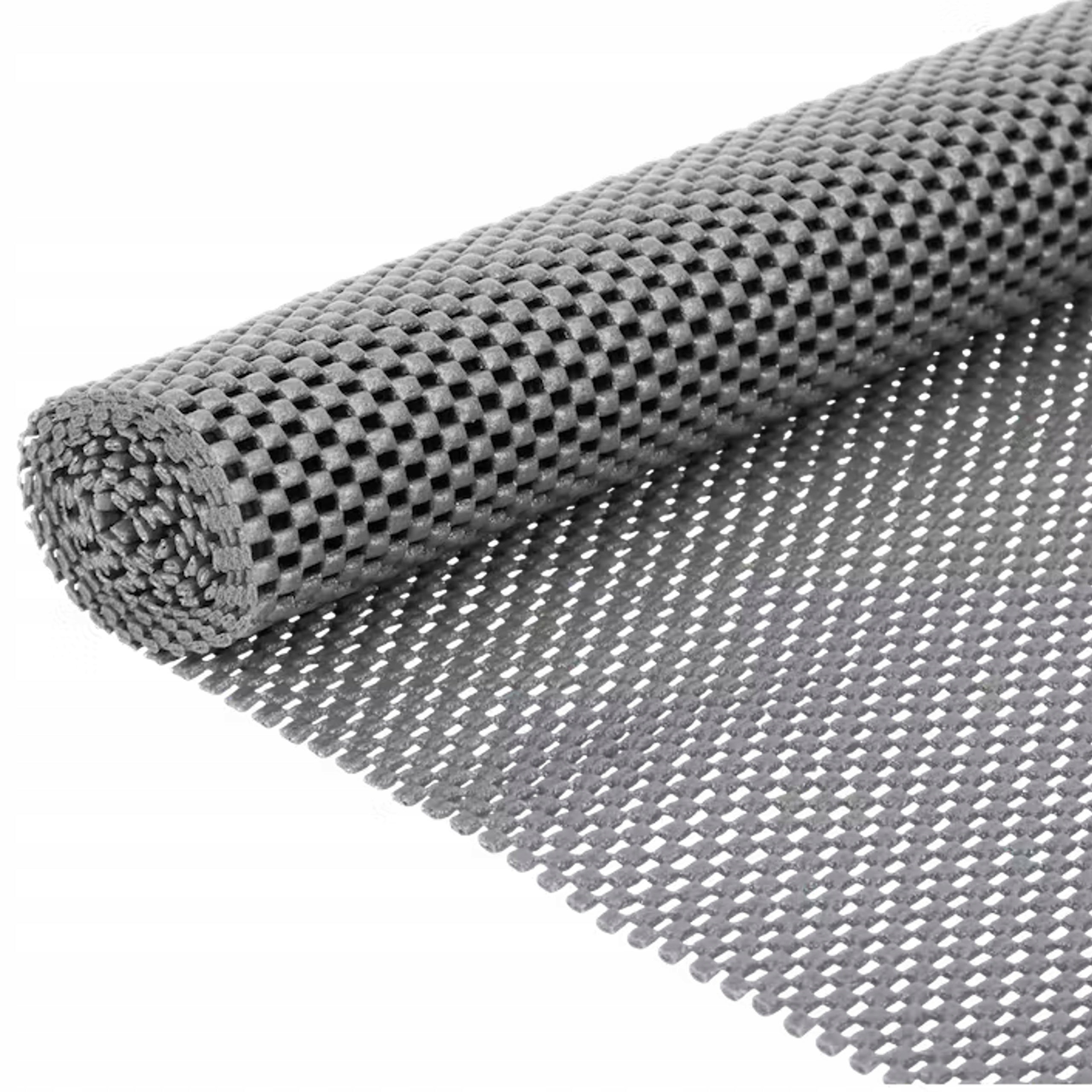 Anti-slip mat for bathroom drawer grey insert pad