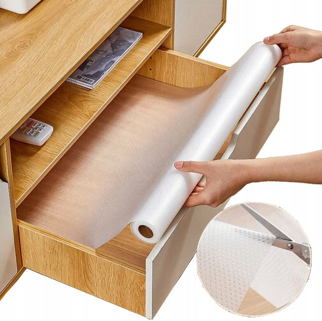 Anti-slip mat for cabinet drawers LARGE roll 50x300cm transparent
