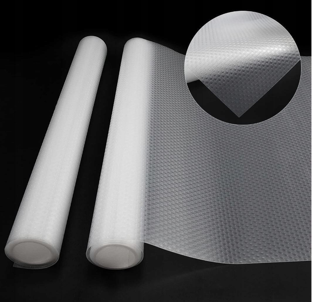 Anti-slip mat for cabinet drawers LARGE roll 50x500cm transparent Length 500 cm
