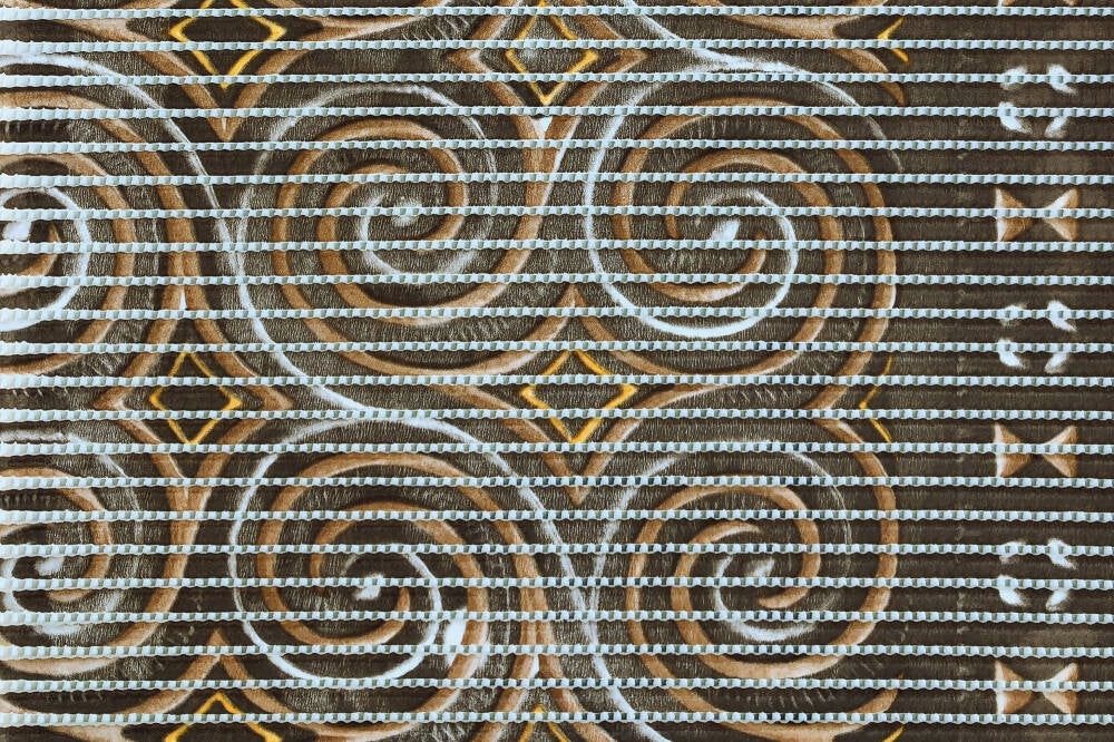 Anti-slip mat roll 830 65cm meters brown