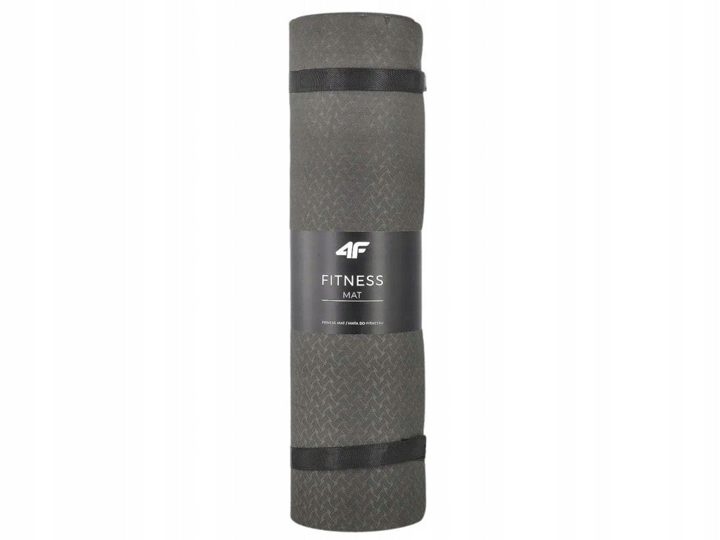 Anti-slip training mat 4F 8mm Pilates yoga Color black