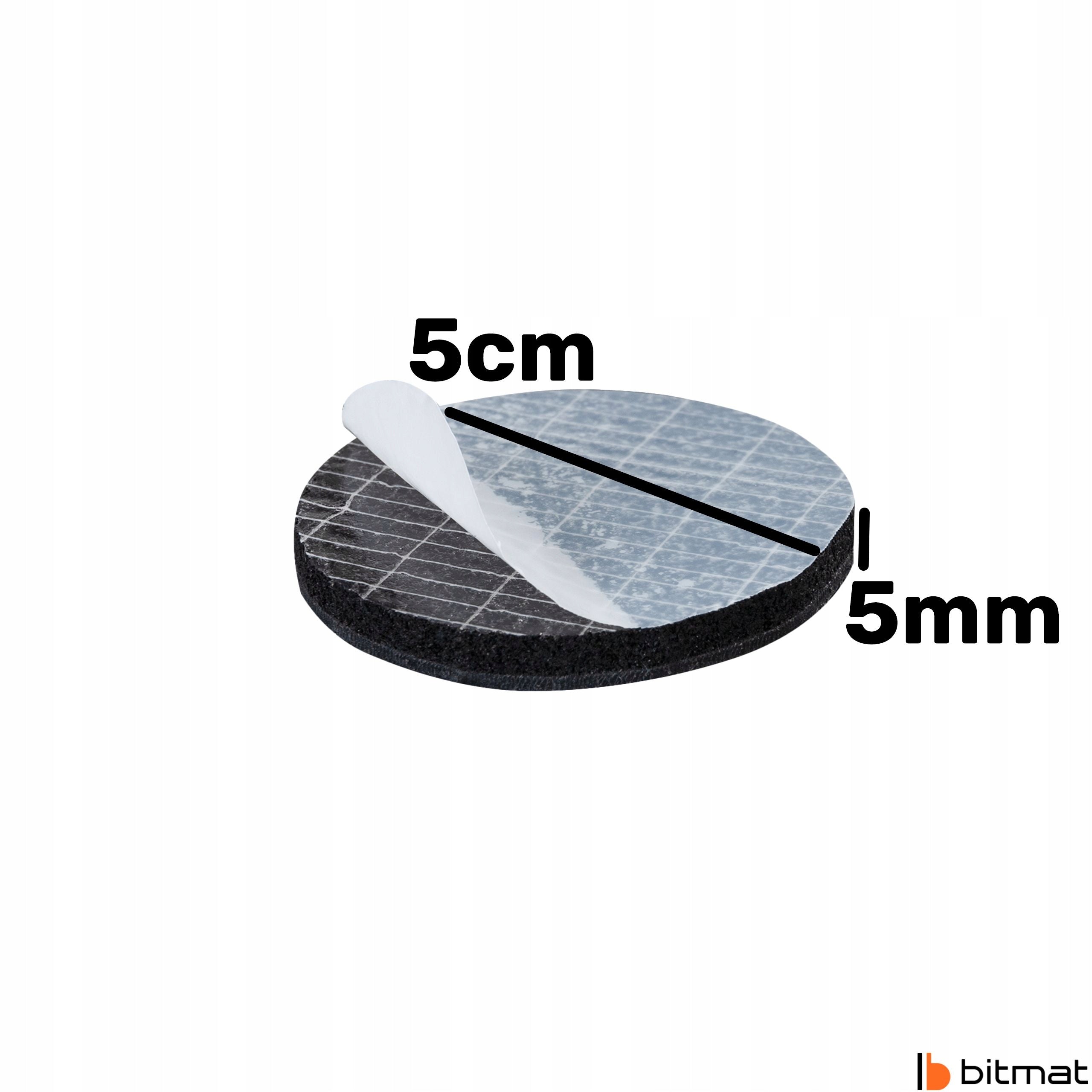 Anti-vibration pads for loudspeakers rubber feet set of 4 pieces Manufacturer code Podkładki gumowe pod nóżki głośnika kolumny