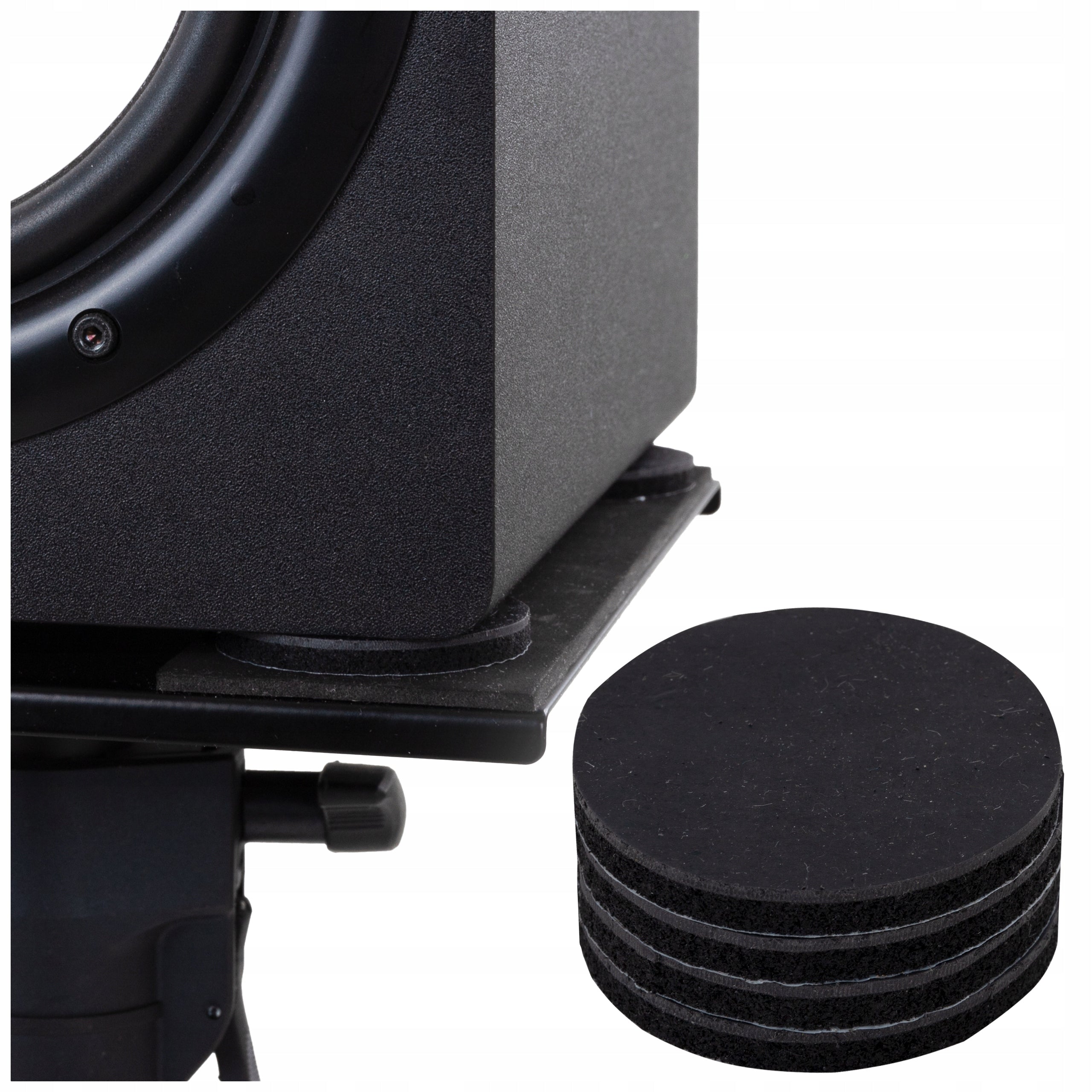 Anti-vibration pads for loudspeakers rubber feet set of 4 pieces
